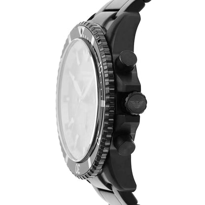 Emporio Armani AR11363 Men's Diver Style All Black Watch – product image 4 of 8
