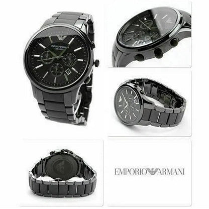 Emporio Armani AR1451 Ceramica Men's Black Ceramic Watch - product image 4 of 7