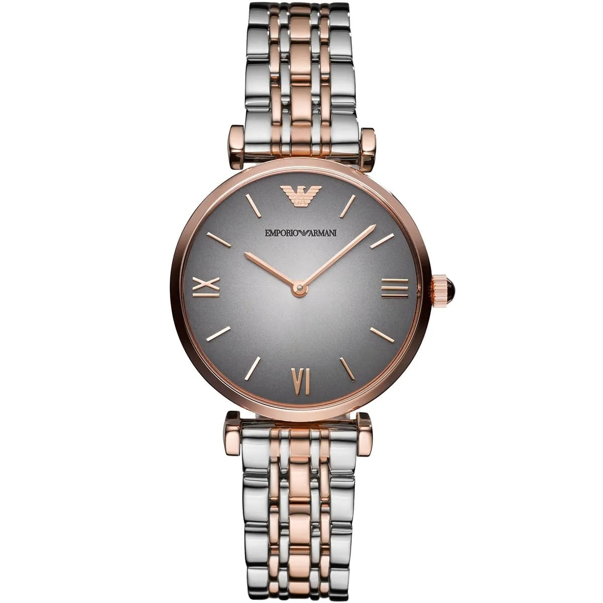 Emporio Armani AR1725 Gianni T-Bar Women's Two-Tone Watch – product image 1 of 7
