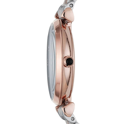 Emporio Armani AR1725 Gianni T-Bar Women's Two-Tone Watch – product image 3 of 7