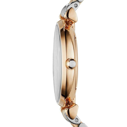 Emporio Armani AR1840 Gianni T-Bar Women's Two-Tone Watch – product image 3 of 7