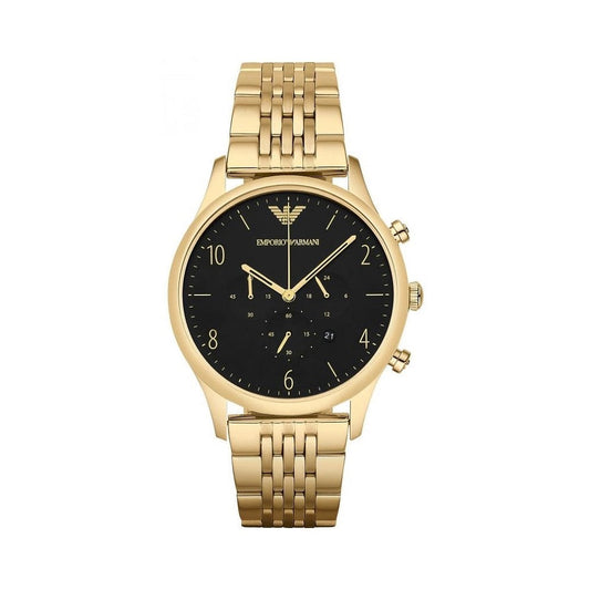 Emporio Armani AR1893 Beta Men's Gold & Black Watch – product image 1 of 7
