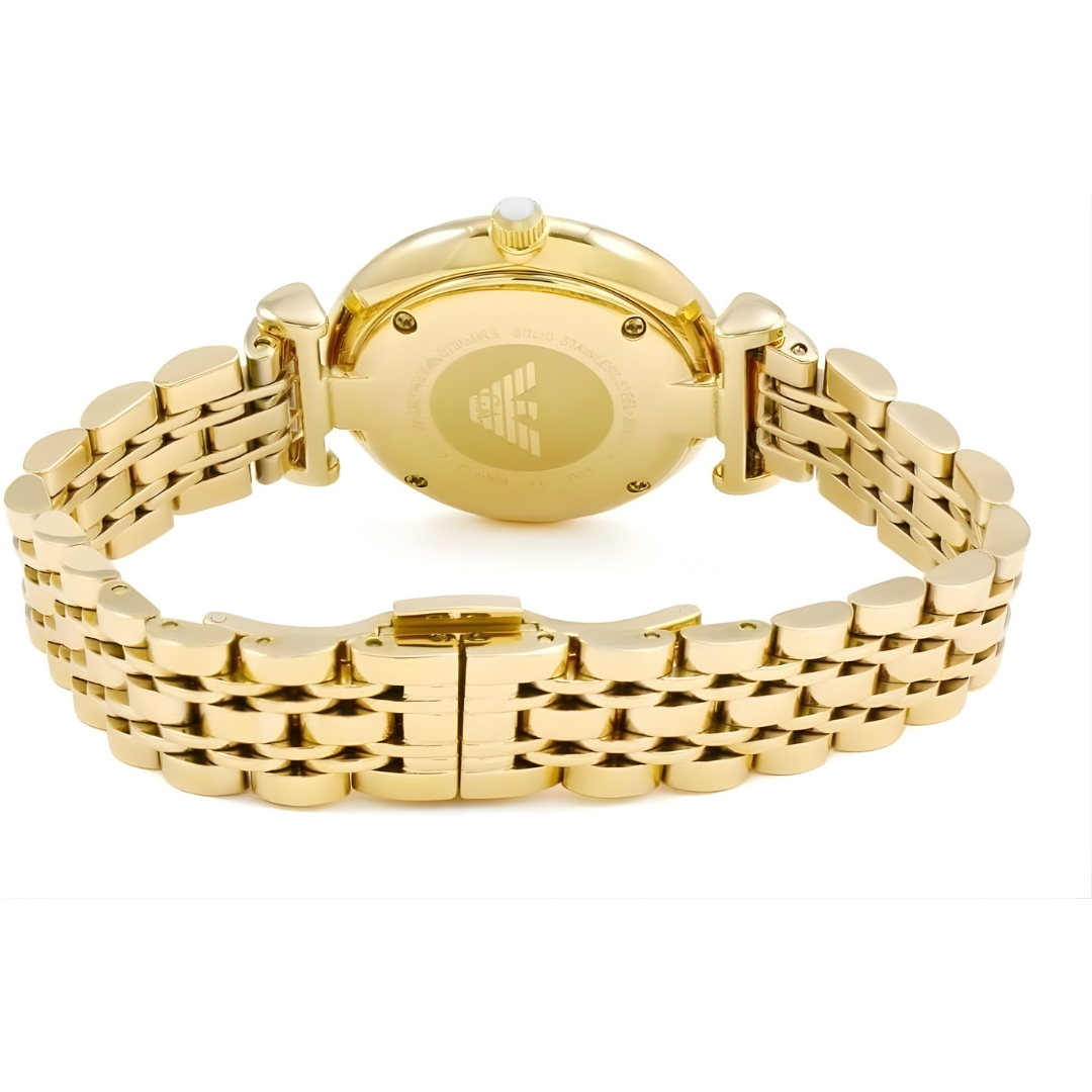 Emporio Armani AR1907 Gianni T-Bar Women's Gold Watch – product image 3 of 7