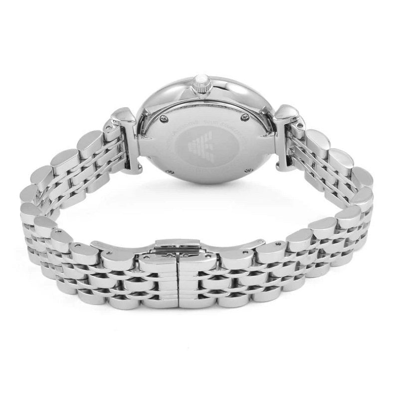 Emporio Armani AR1925 Gianni T-Bar Women's Silver Watch – product image 4 of 7