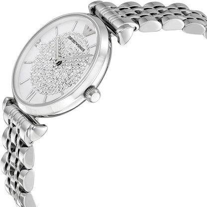 Emporio Armani AR1925 Gianni T-Bar Women's Silver Watch – product image 3 of 7