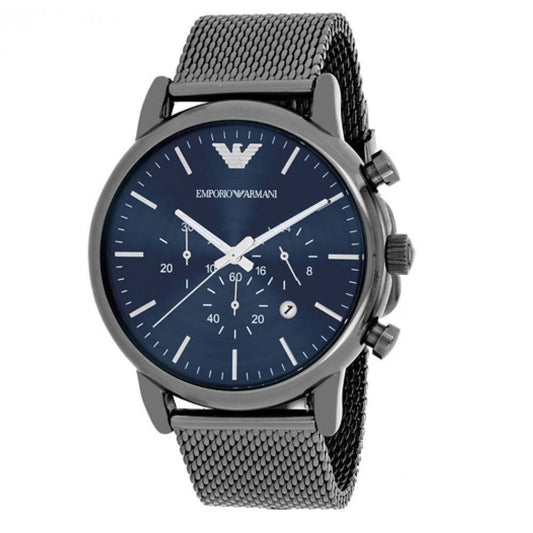 Emporio Armani AR1979 Luigi Men's Grey Mesh Watch – product image 2 of 7