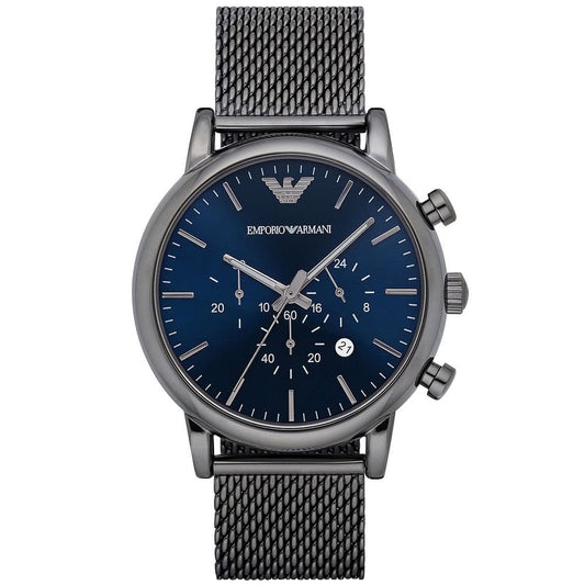 Emporio Armani AR1979 Luigi Men's Grey Mesh Watch – product image 1 of 7