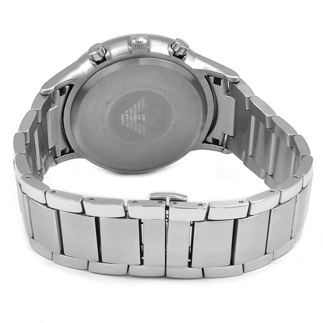 Emporio Armani AR2448 Renato Men's Silver & Blue Watch – product image 4 of 7