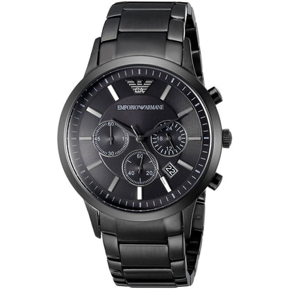 Emporio Armani AR2453 Renato Men's Blackout Watch – product image 2 of 6