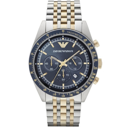 Emporio Armani AR6088 Tazio Men's Two-Tone Watch – product image 1 of 6