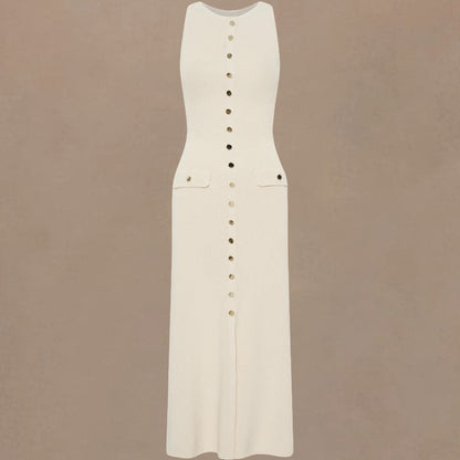 Knitted Elegant Sleeveless Dress For Women - product image 6 of 9