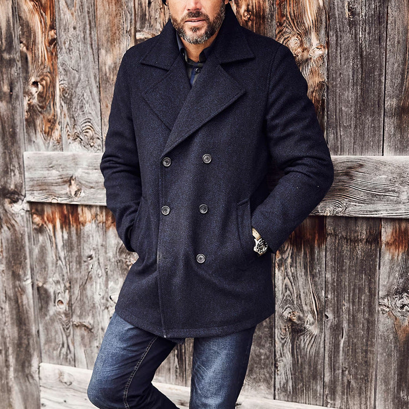 Men’s fashion — Men's Slim-Fit Everyday Coat