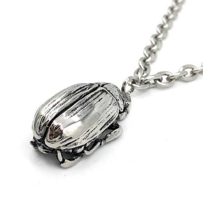 Beetle Botanical Pendant Necklace – product image 3