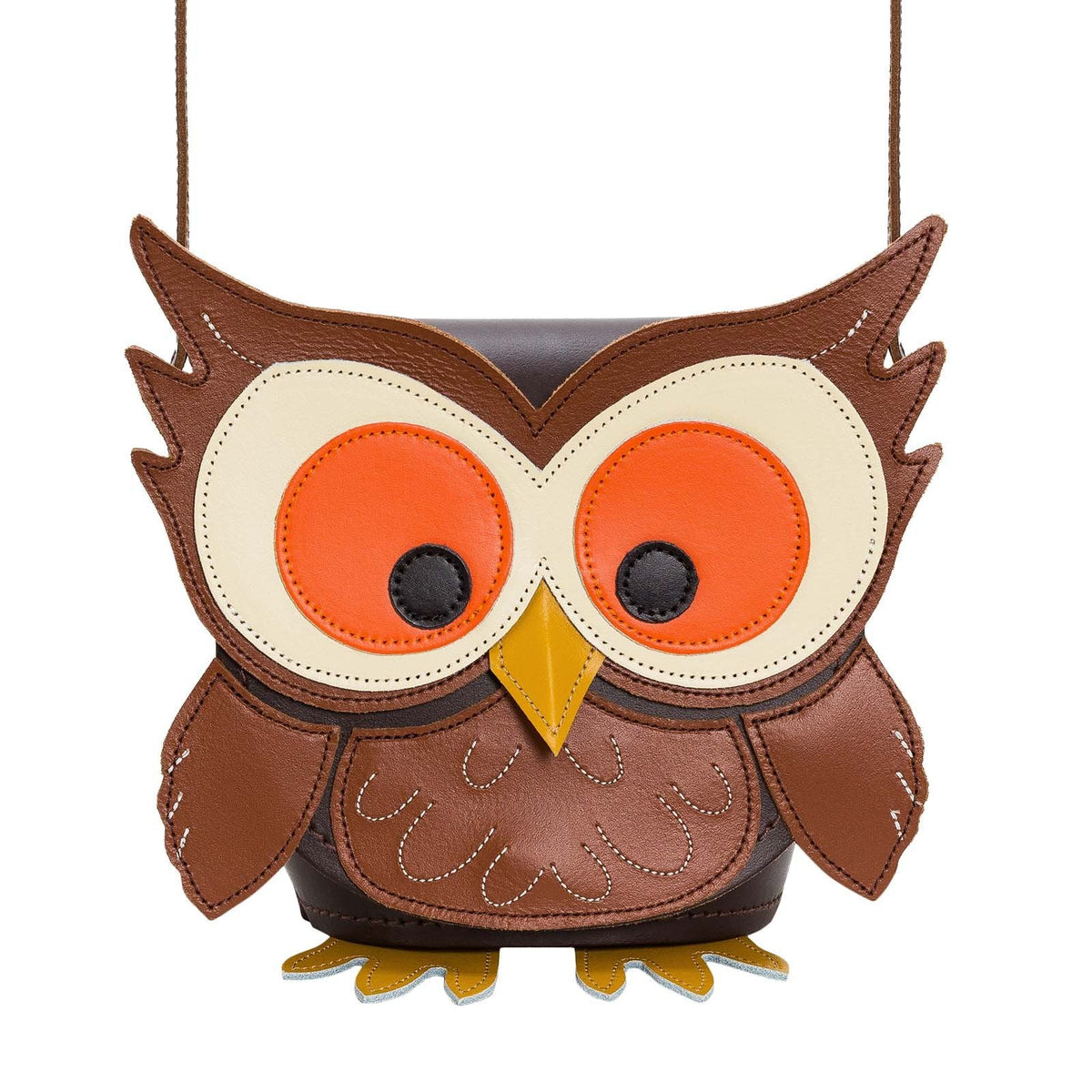 Hoot Owl Handmade Leather Bag – product image 1 of 3