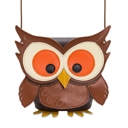 Hoot Owl Handmade Leather Bag – product image 1 of 3