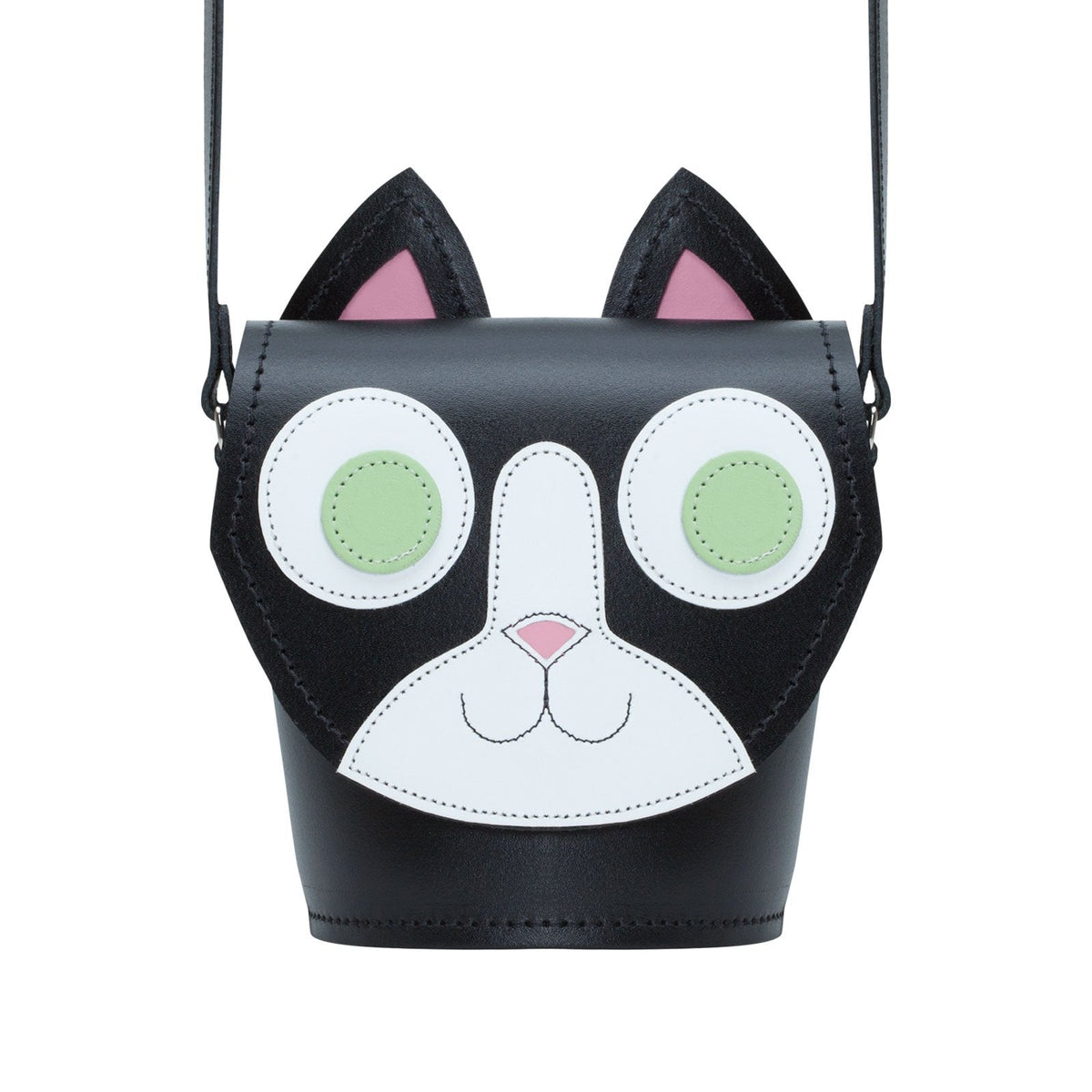 Kitty Cat Handmade Leather Bag – product image 1 of 4