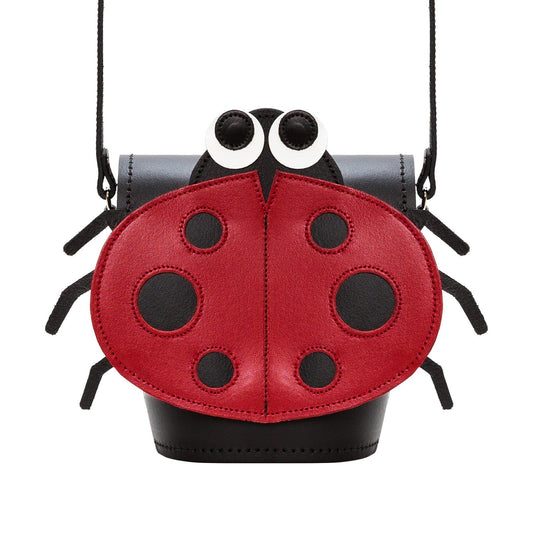 Luna Ladybird Handmade Leather Bag – product image 1 of 3