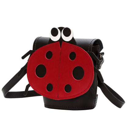 Luna Ladybird Handmade Leather Bag – product image 2 of 3