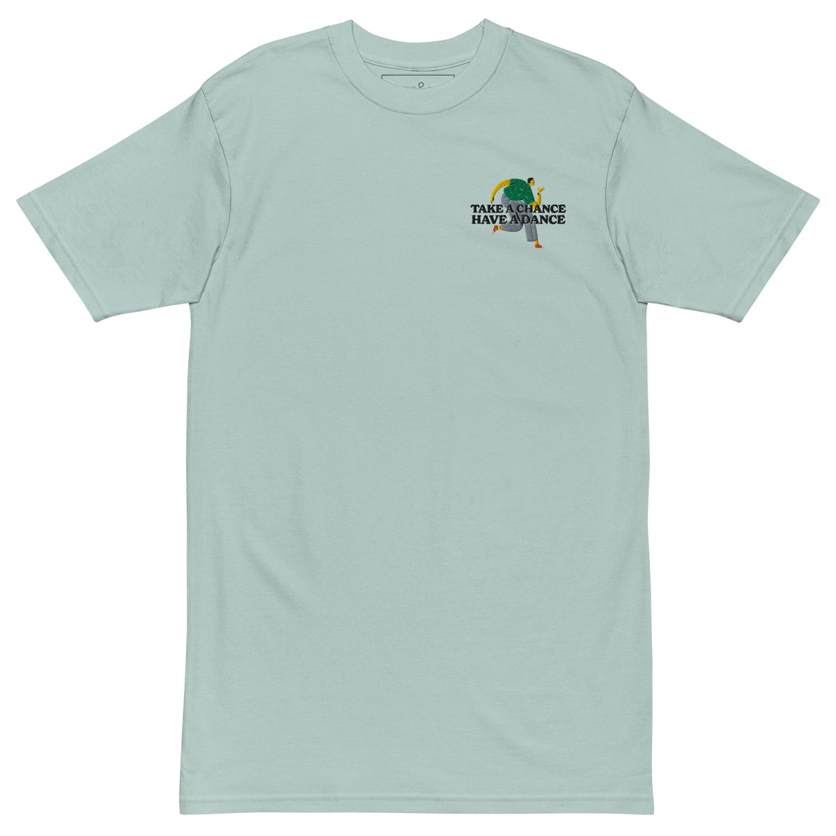 Take A Chance Have A Dance DISCO! Oversized Cotton Embroidered T-Shirt – product image 4 of 10