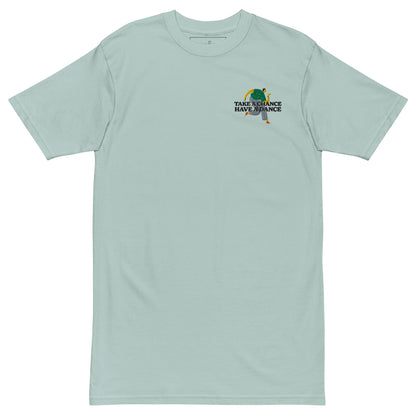 Take A Chance Have A Dance DISCO! Oversized Cotton Embroidered T-Shirt – product image 4 of 10