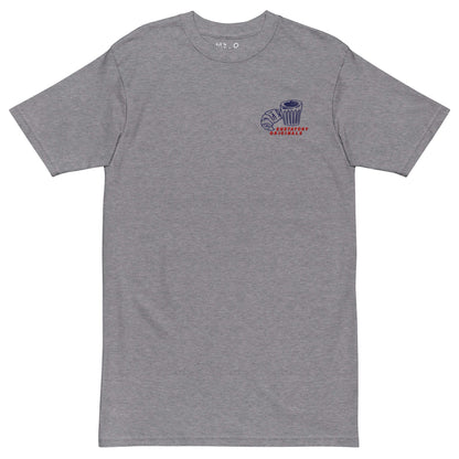GUSTATORY Originals Postcards From Sunday Heavy Cotton Embroidered T-Shirt – product image 10 of 10
