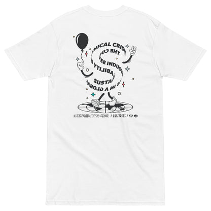 GUSTATORY Originals Sustainability Crisis Heavy Cotton Embroidered T-Shirt - product image 15 of 17