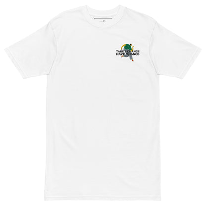 Take A Chance Have A Dance DISCO! Oversized Cotton Embroidered T-Shirt – product image 9 of 10