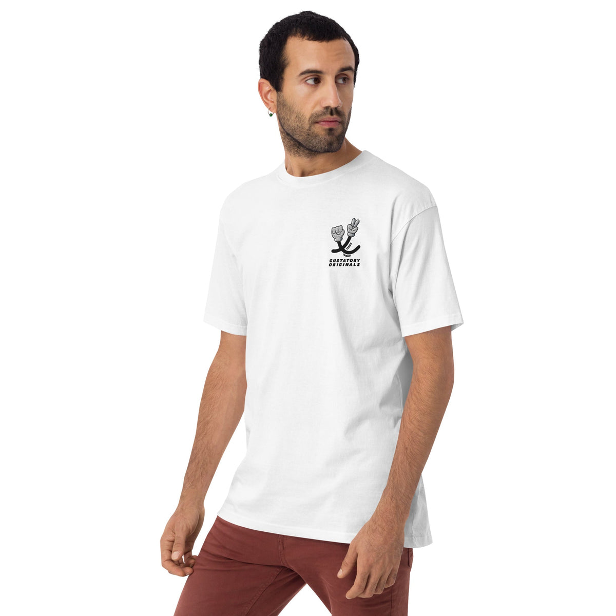 GUSTATORY Originals Sustainability Crisis Heavy Cotton Embroidered T-Shirt - product image 16 of 17