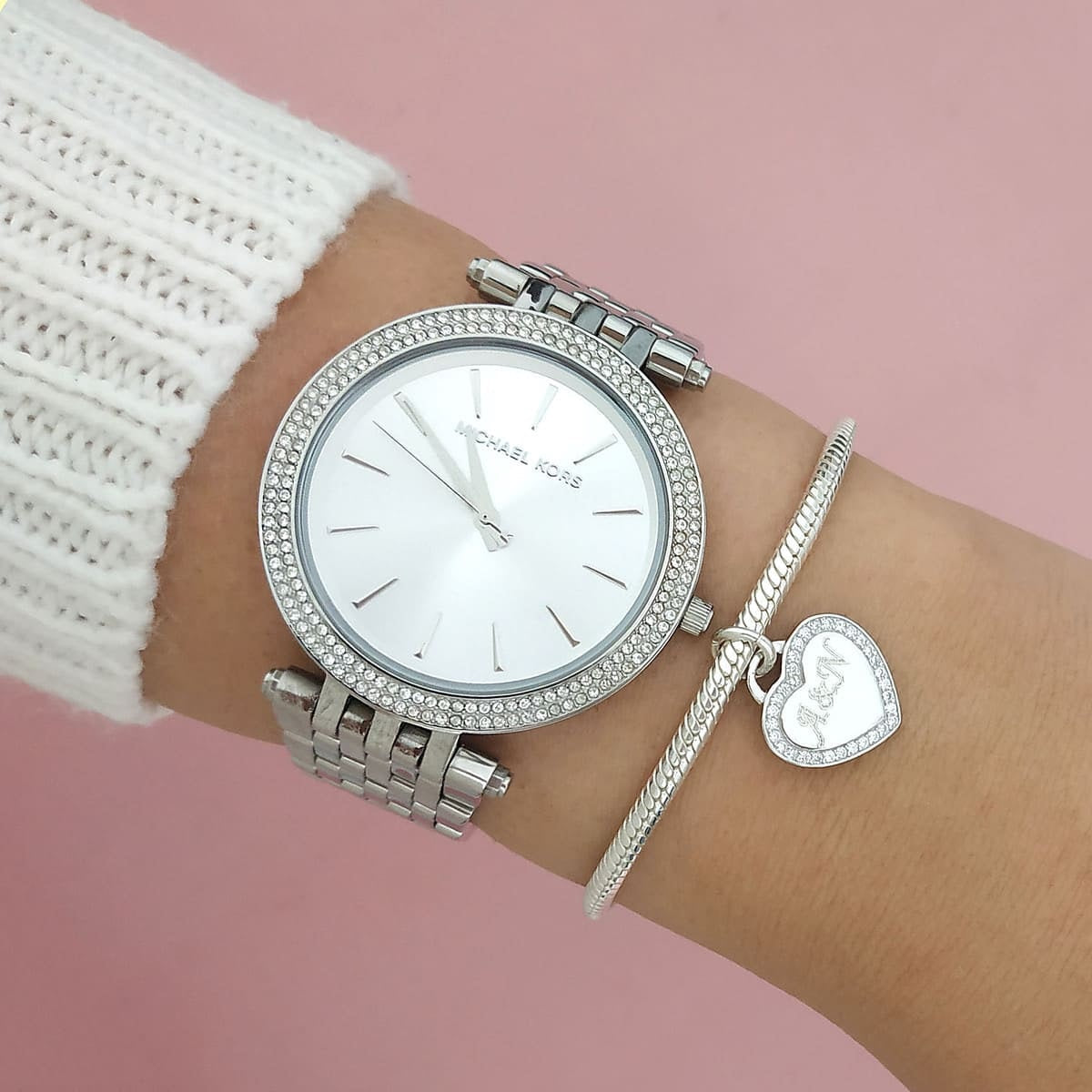 Michael Kors MK3190 Darci Women's Silver Watch – product image 1 of 2