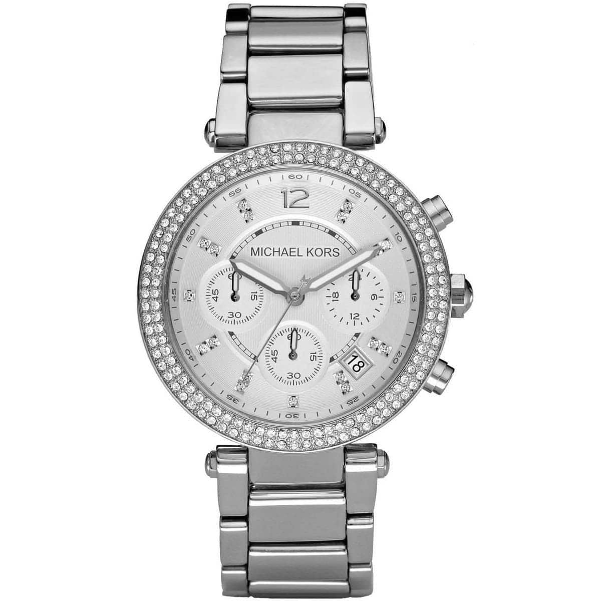 Michael Kors MK5353 Parker Women's Silver Watch – product image 1 of 10