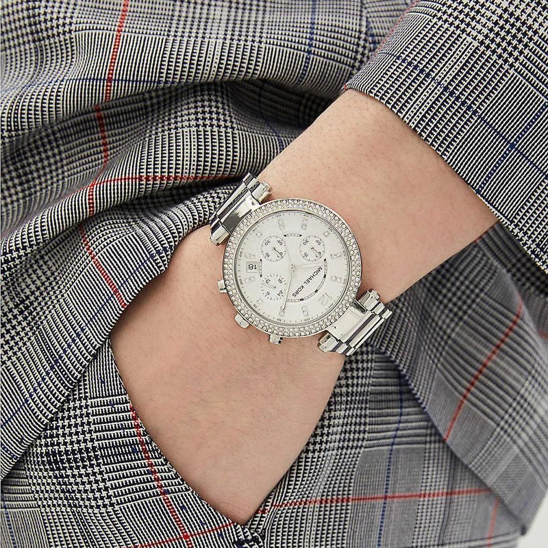 Michael Kors MK5353 Parker Women's Silver Watch – product image 9 of 10