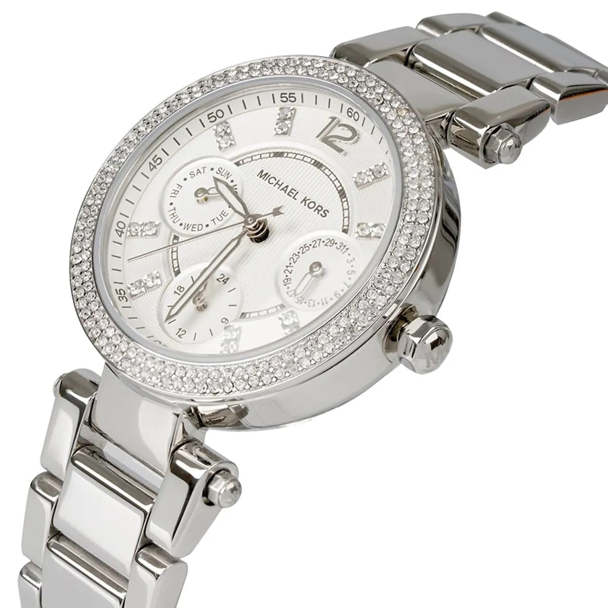 Michael Kors MK5615 Mini Parker Women's Silver Watch – product image 3 of 10