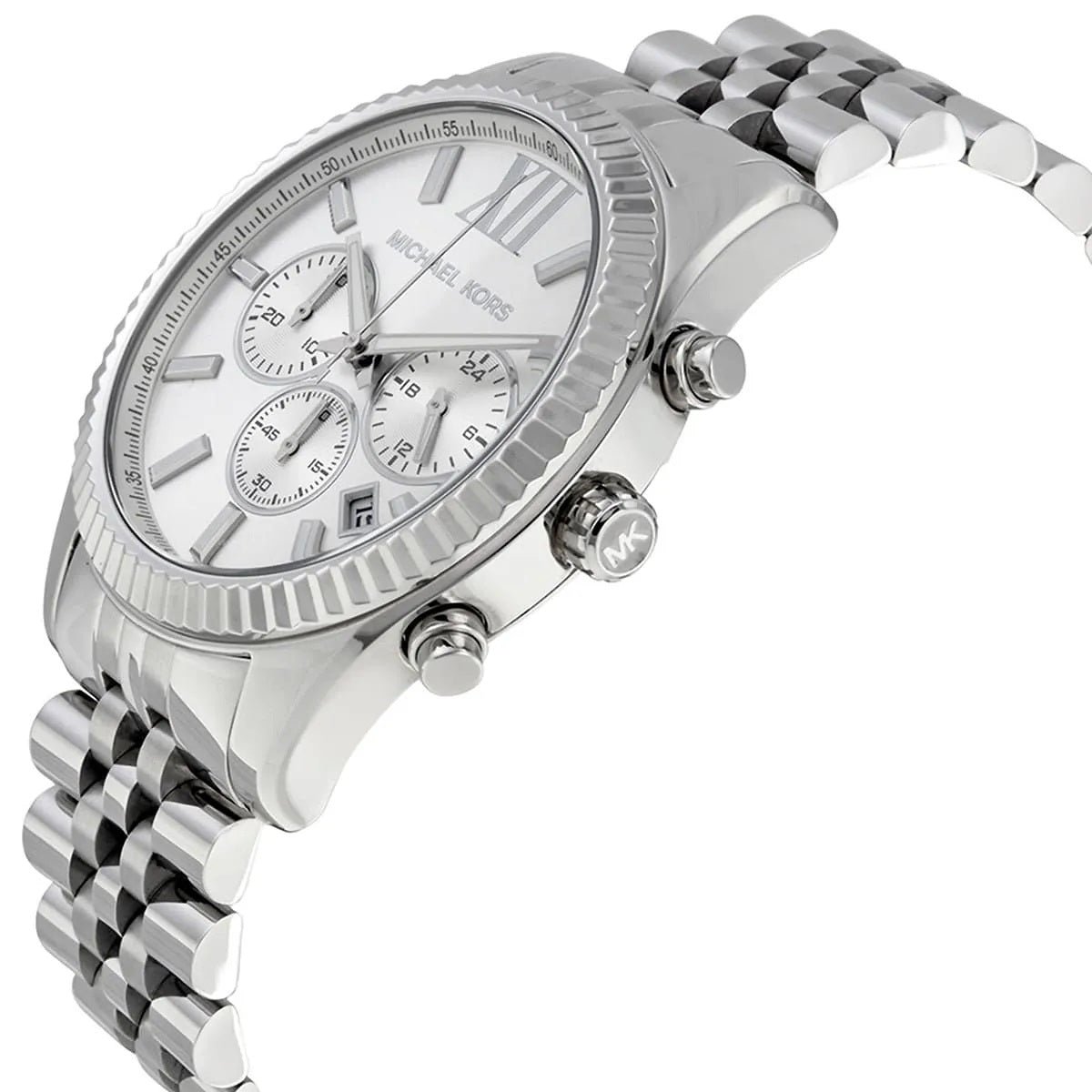 Michael Kors MK8405 Lexington Men's Silver Watch – product image 2 of 9