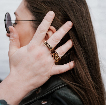Dad Gold Ring – product image 4 of 4