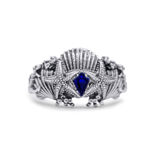 Sovereign Of The Sea Blue Stone Ring – product image 1 of 4