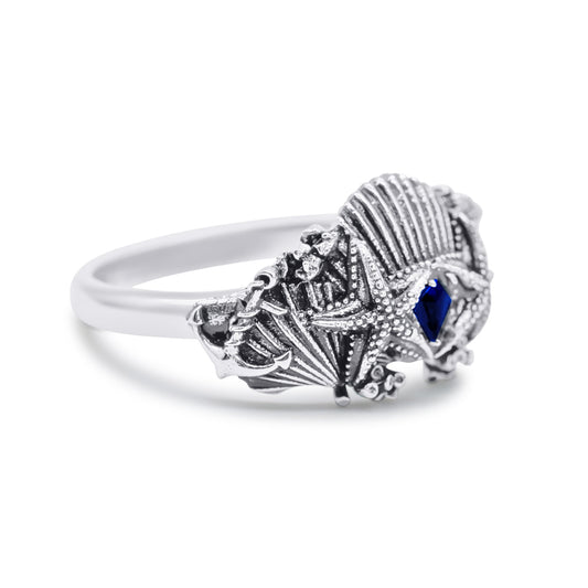 Sovereign Of The Sea Blue Stone Ring – product image 2 of 4