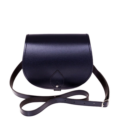 Handmade Leather Saddle Bag - Navy – product image 1 of 3