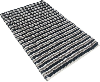 OLIVIA ROCCO Amalfi 2 Piece Bath Mat Set 100% Cotton Jumbo Plush Absorbent Pedestal Bath – product image 7 of 10