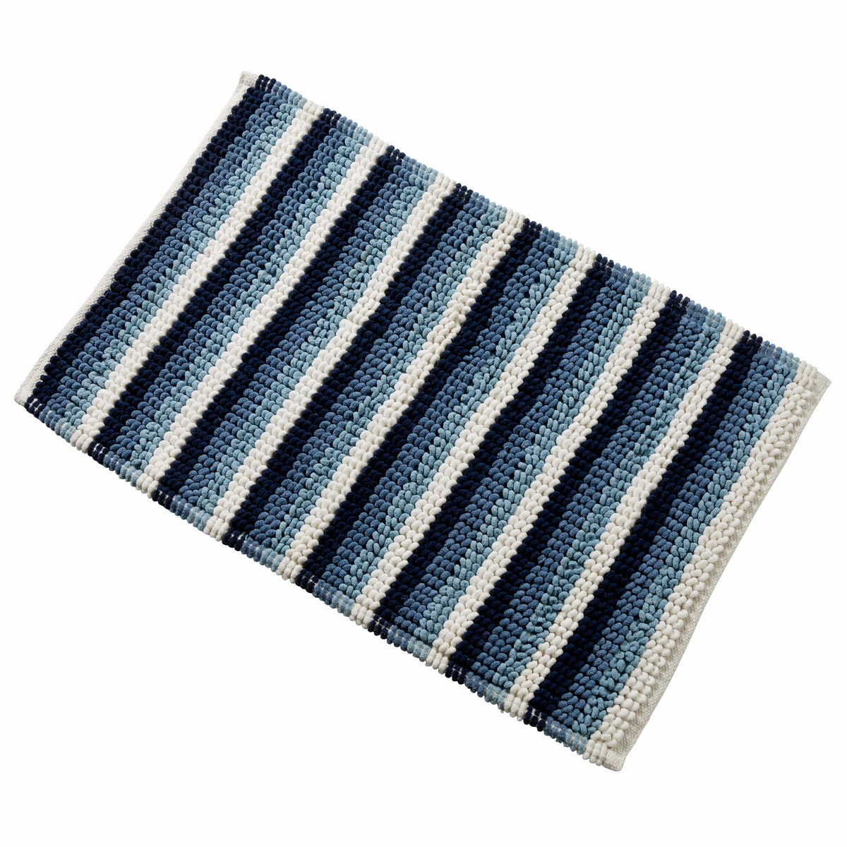 OLIVIA ROCCO Padstow Stripe Bathmat 50 x 80 cm Quick-Drying Anti-Slip Absorbent Durable – product image 7 of 10