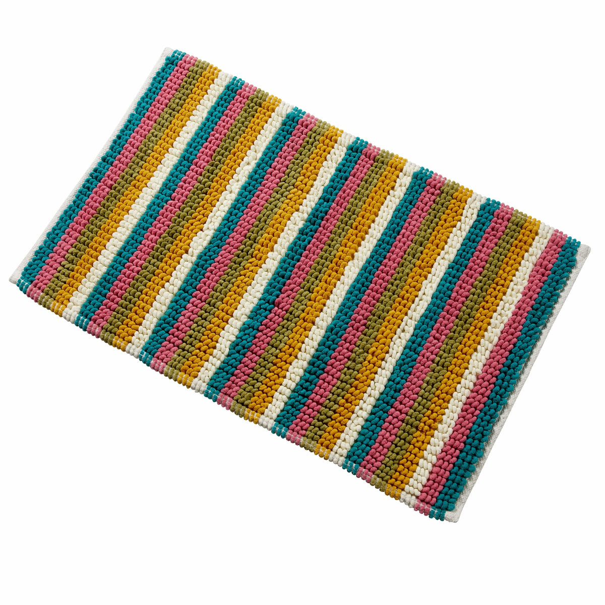 OLIVIA ROCCO Padstow Stripe Bathmat 50 x 80 cm Quick-Drying Anti-Slip Absorbent Durable – product image 3 of 10