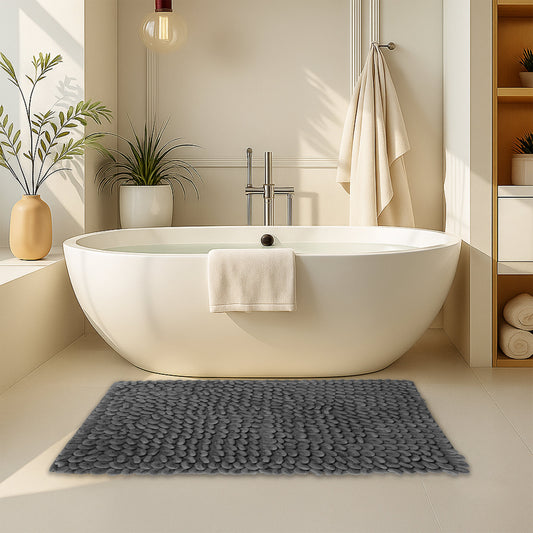 OLIVIA ROCCO Jumbo Loop Bath Mat Non Slip Water Absorbent Rug Easy-Care Hotel-Quality Textile – product image 1 of 9