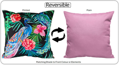 OLIVIA ROCCO Peacock Waterproof Cushion Covers 43 X 43 CM Reversible Breathable Bedroom Refresh Sofa Accent – product image 6 of 7