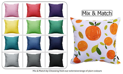 OLIVIA ROCCO Summer Fruits Waterproof Cushion Covers 43 x 43 cm Reversible Indoor Outdoor – product image 7 of 7