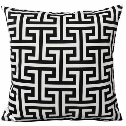OLIVIA ROCCO Milano Black Waterproof Cushion Covers 43x43 cm Reversible Breathable – product image 1 of 8
