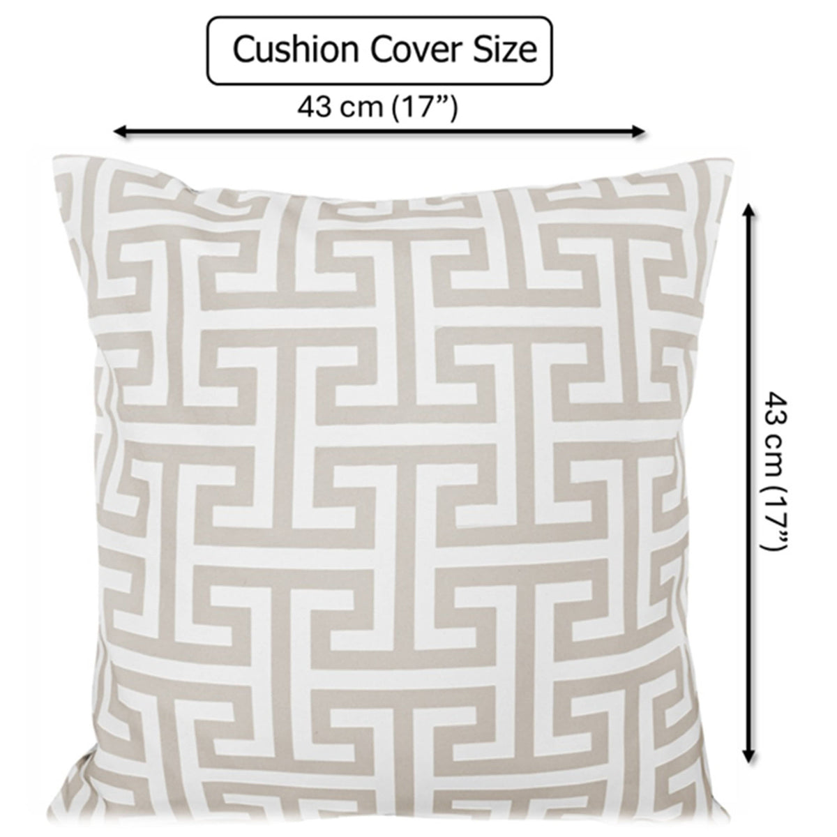 OLIVIA ROCCO Cushion Covers 43x43 cm Waterproof Breathable Outdoor Indoor Use Milano – product image 2 of 8