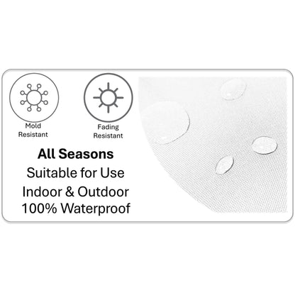 OLIVIA ROCCO Cushion Covers 43x43 cm Waterproof Breathable Outdoor Indoor Use Milano – product image 7 of 8