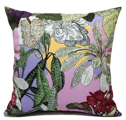 OLIVIA ROCCO Cushion Covers Dhalia Lilac Waterproof 43x43cm Reversible Breathable Indoor – product image 1 of 6