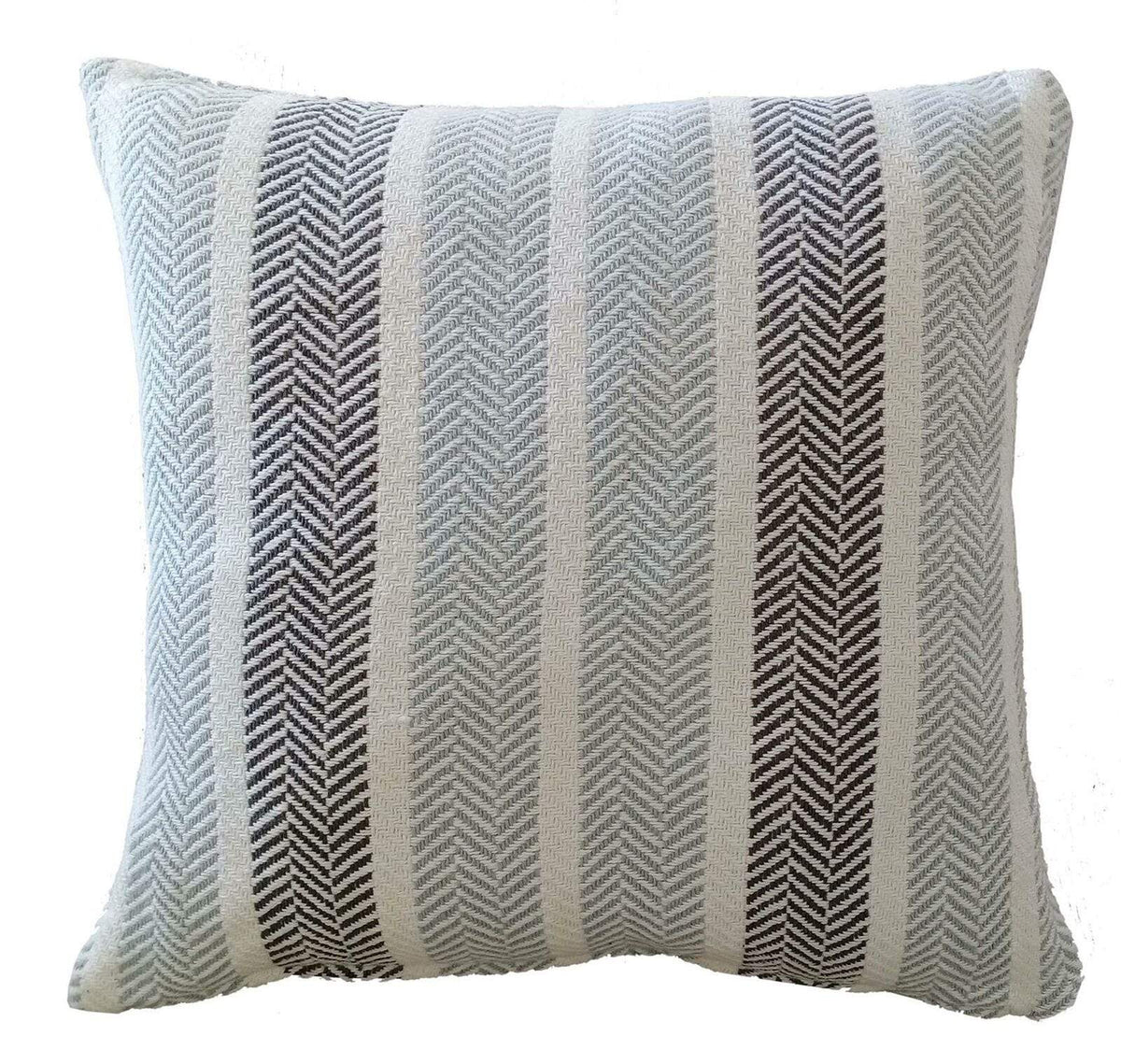 OLIVIA ROCCO Cushion Covers Striped Indian Cotton Indoor Outdoor With Discreet Zipper – product image 5 of 5