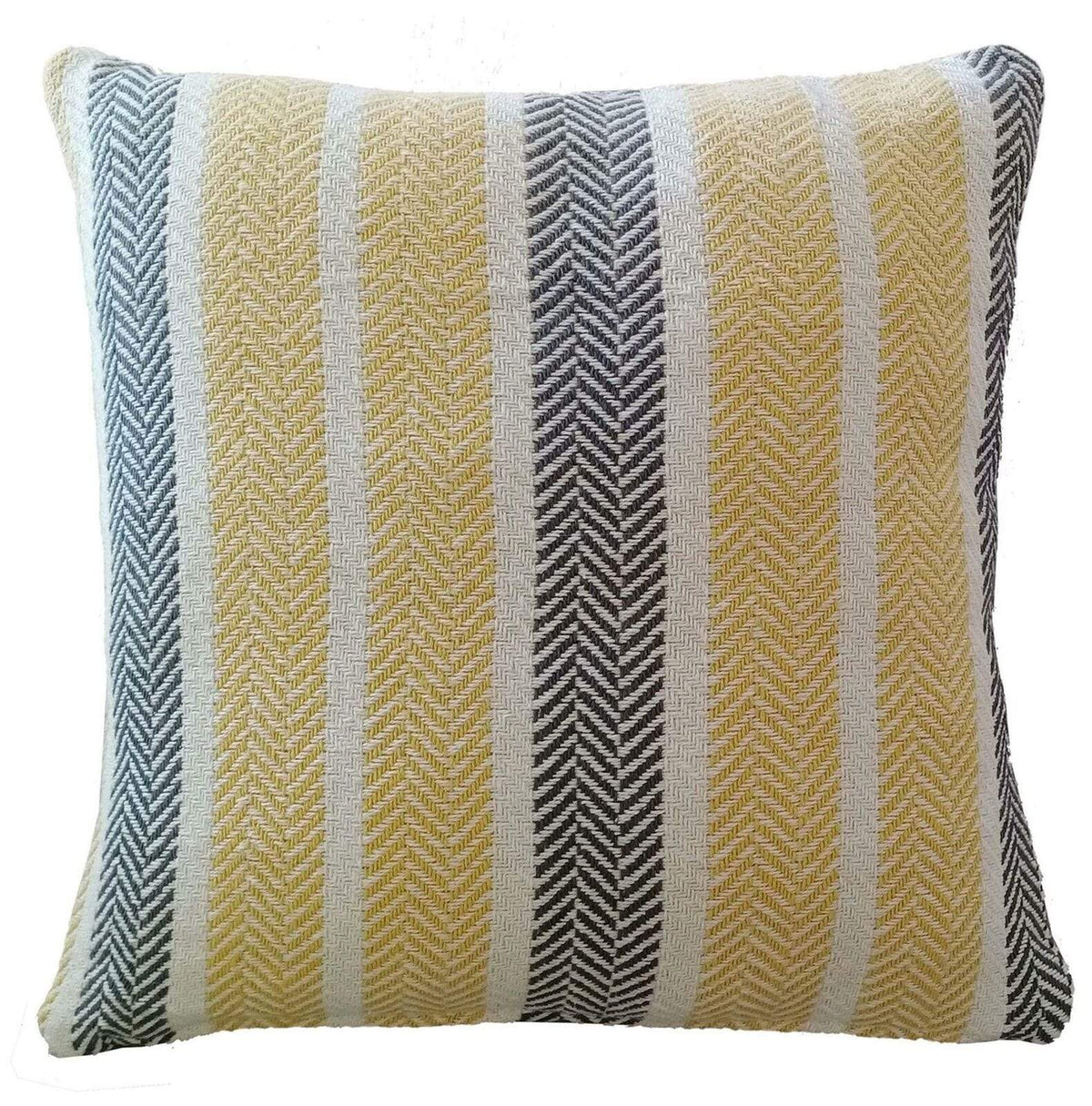 OLIVIA ROCCO Cushion Covers Striped Indian Cotton Indoor Outdoor With Discreet Zipper – product image 4 of 5