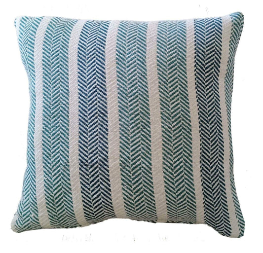 OLIVIA ROCCO Cushion Covers Striped Indian Cotton Indoor Outdoor With Discreet Zipper – product image 2 of 5